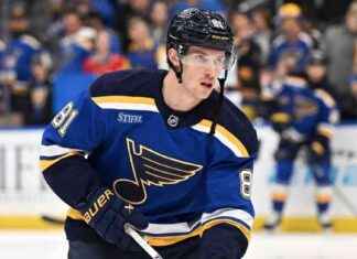 Dylan Holloway Returns to Blues Lineup After Neck Injury – ESPN Update news-08112024-152652