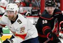 Hurricanes D Scott Morrow’s Playoff Debut Ends in Game 1 Loss hurricanes-d-scott-morrows-playoff-debut-ends-in-game-1-loss