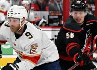 Hurricanes D Scott Morrow’s Playoff Debut Ends in Game 1 Loss hurricanes-d-scott-morrows-playoff-debut-ends-in-game-1-loss