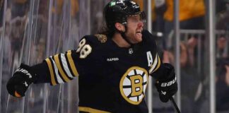 David Pastrnak sidelined at start of camp with tendinitis david-pastrnak-sidelined-at-start-of-camp-with-tendinitis