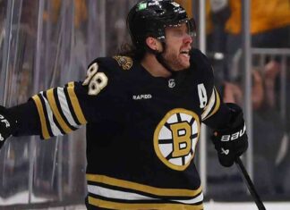 David Pastrnak sidelined at start of camp with tendinitis david-pastrnak-sidelined-at-start-of-camp-with-tendinitis