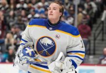 Sabres Goalie Ukko-Pekka Luukkonen Out for Start of Training Camp sabres-goalie-ukko-pekka-luukkonen-out-for-start-of-training-camp
