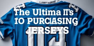 The Ultimate Guide to Purchasing Sports Jerseys Online: Tips and Tricks